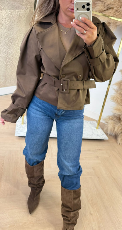 TRENCH COAT 695601 COFFEE