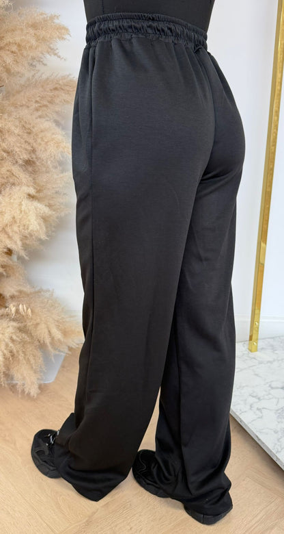PERFECT STRAIGHT LEG PANTS BLACK