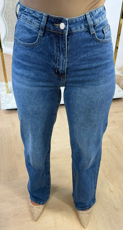 WIDE LEG LEVI JEANS 6097 DENIMBLUE
