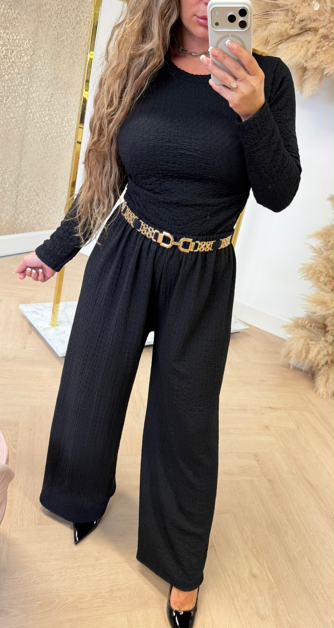 KAYLEE STRETCH SET BLACK