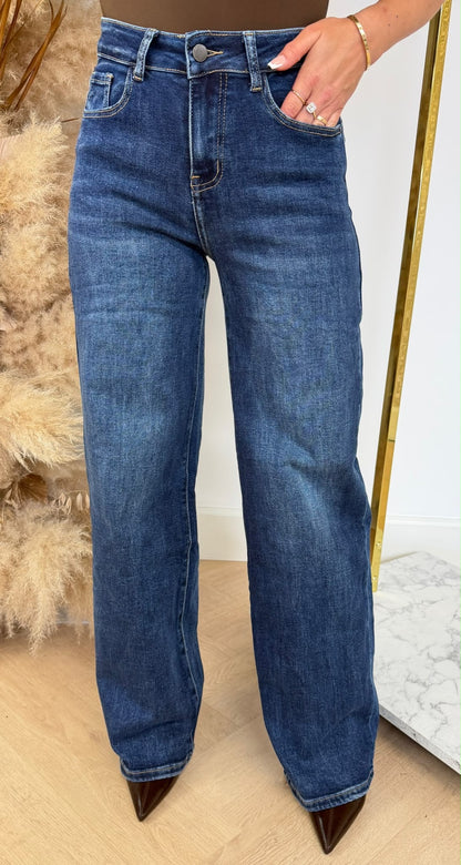 LEV WIDE LEG BASIC JEANS 1996 DARKDENIMBLUE