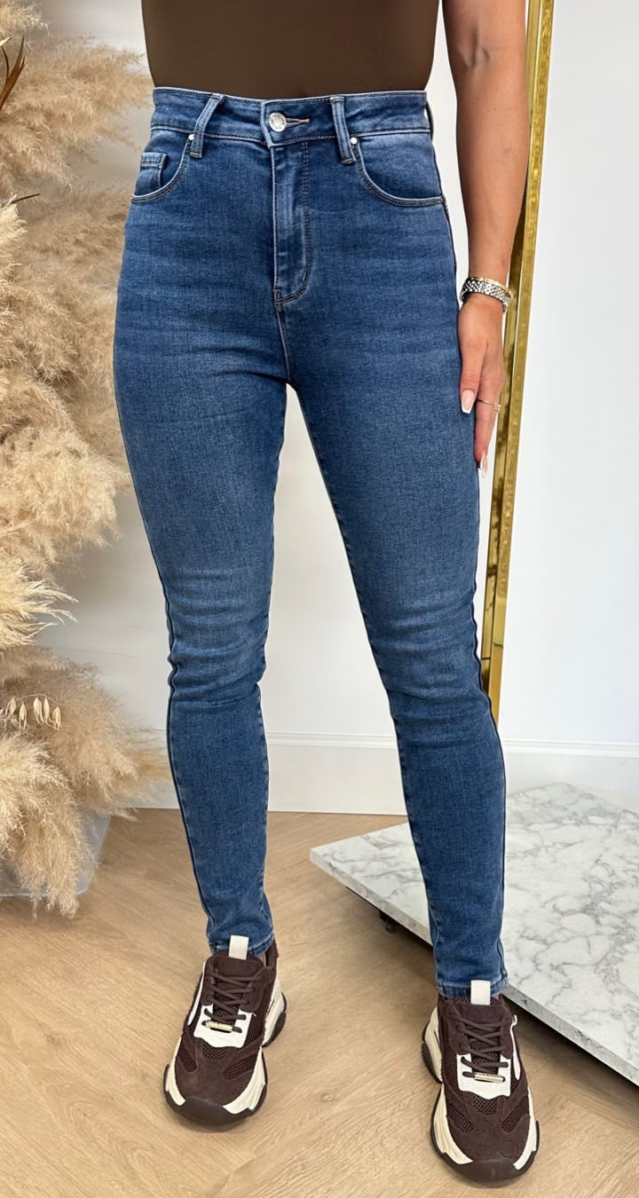 HIGH WAIST PUSH UP JEANS 5363-2