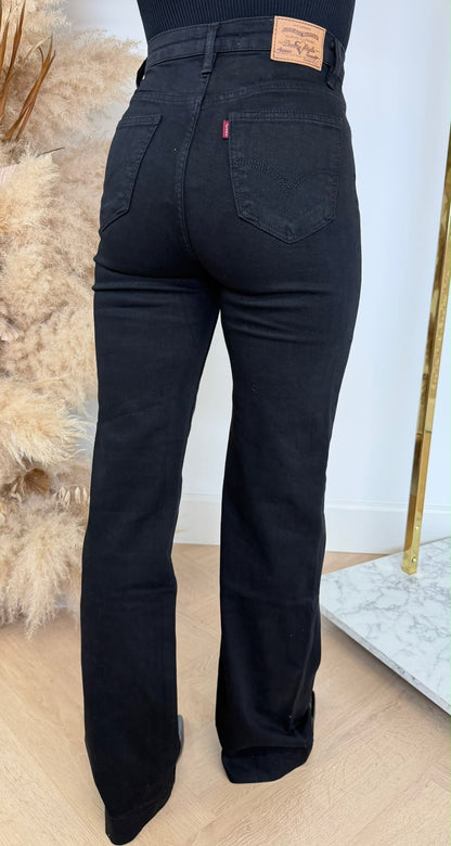LEV WIDE LEG JEANS 6881 BLACK