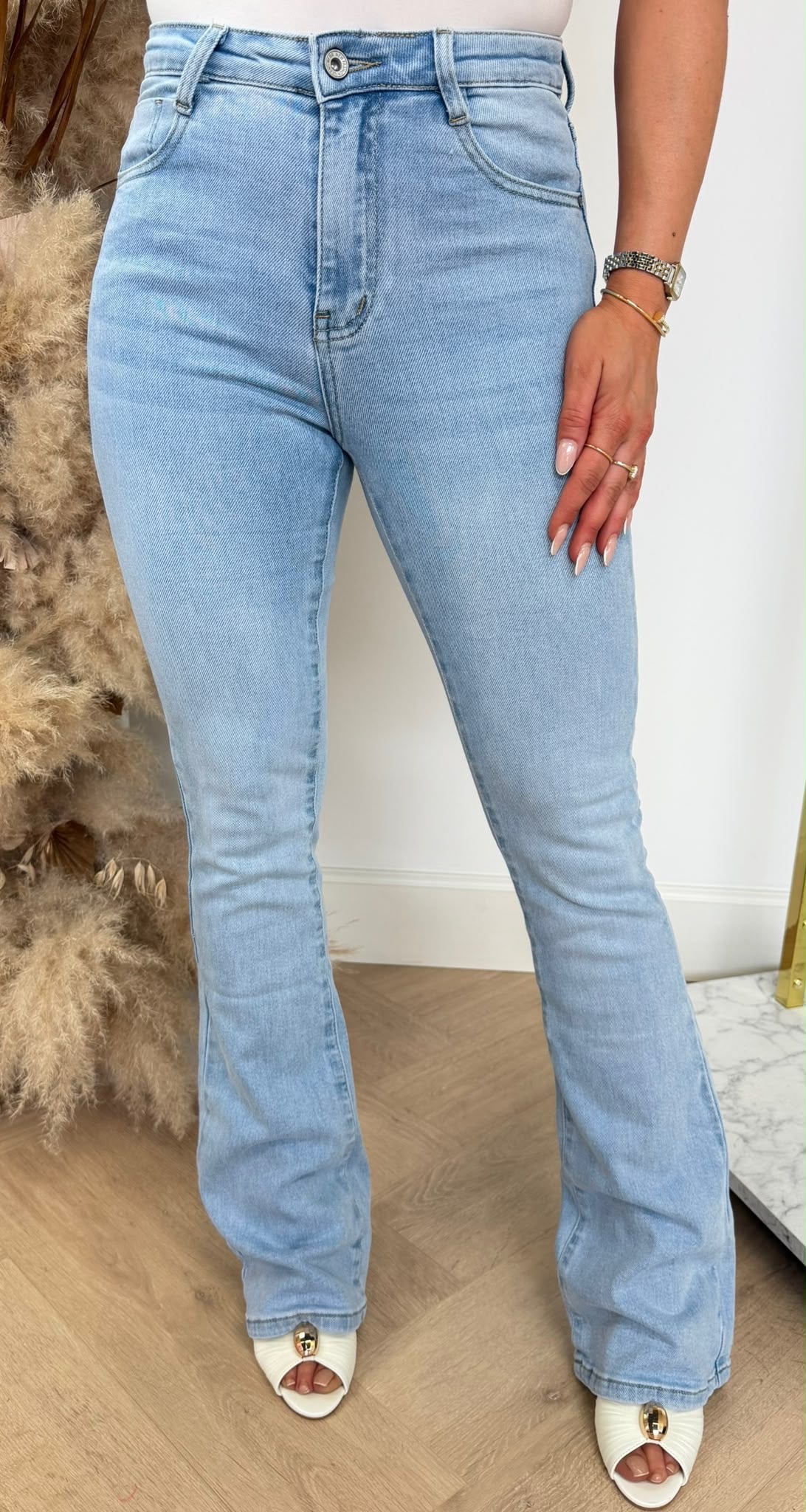 FLARE JEANS 6156-1 LIGHTDENIM