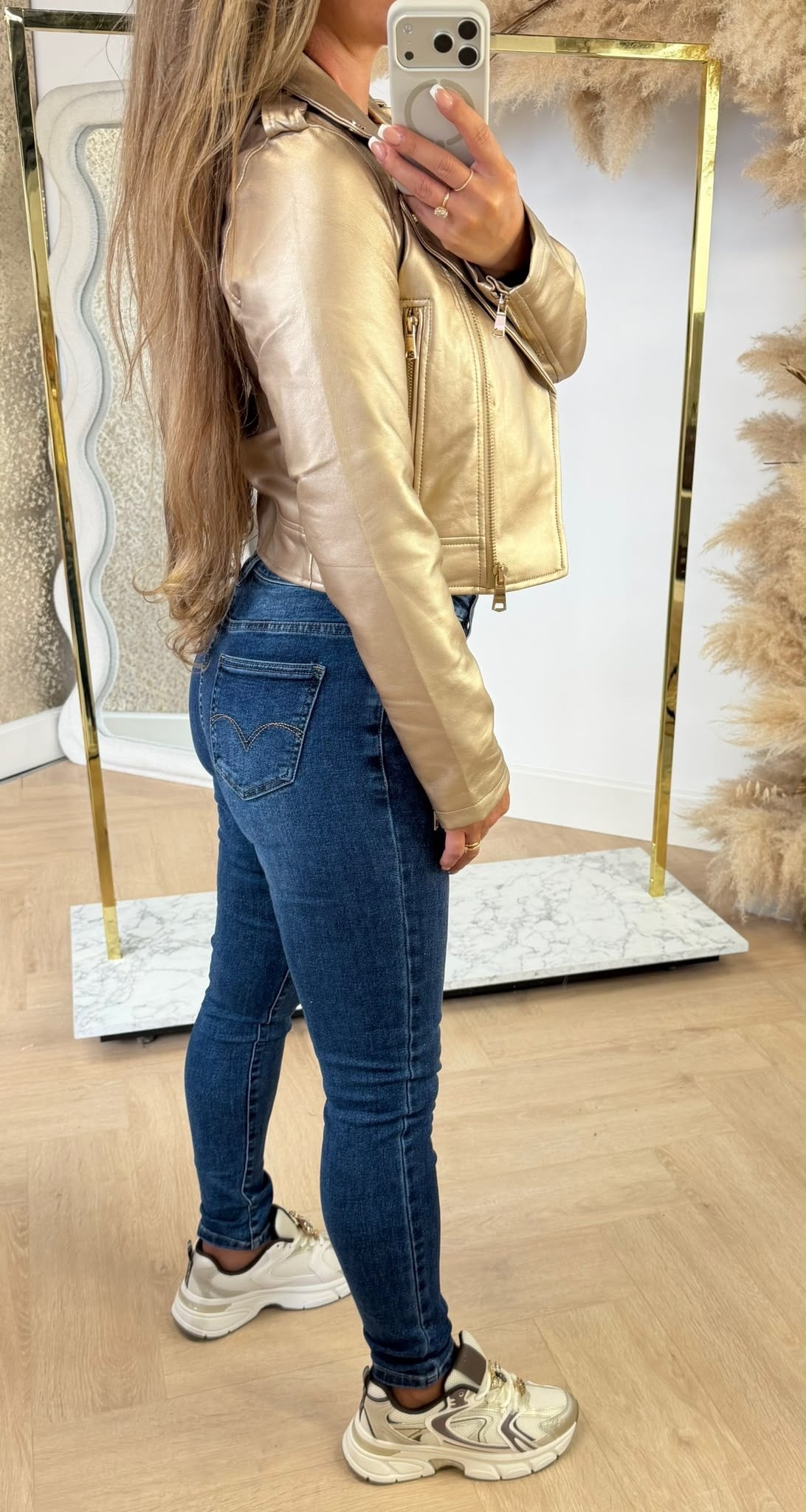 GOLDY LUXURY JACKET 2737 GOLD