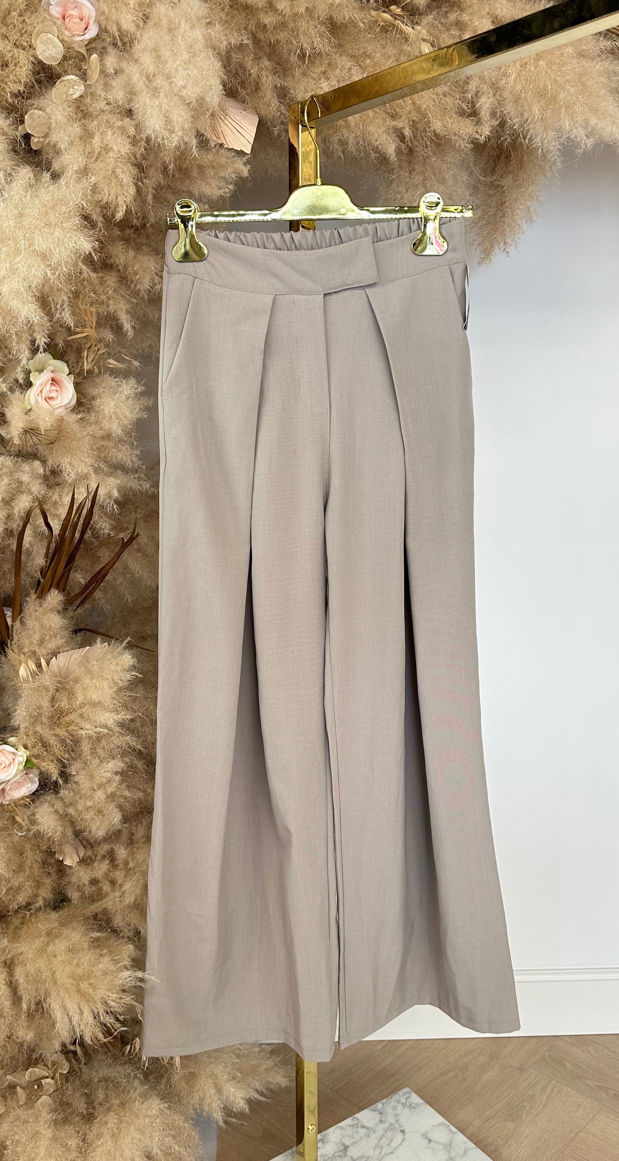 BALLOON PANTS TAUPE