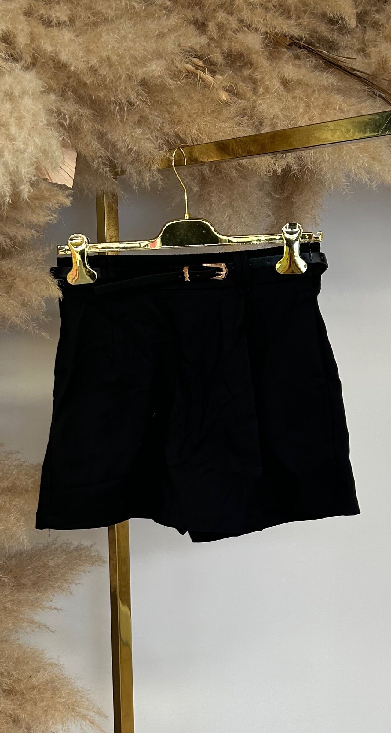 BELT SHORT 2735 BLACK