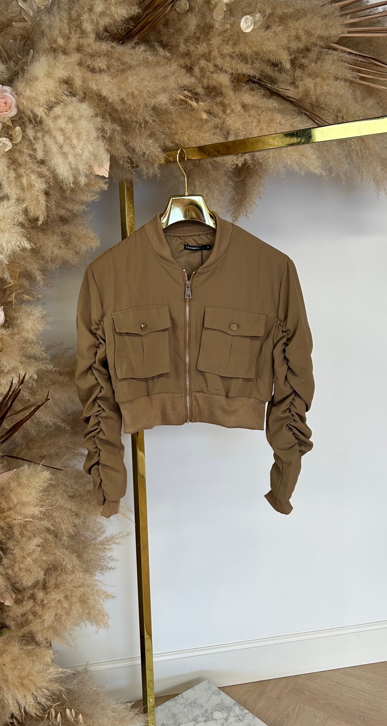 BOMBER JACK 6294 CAMEL