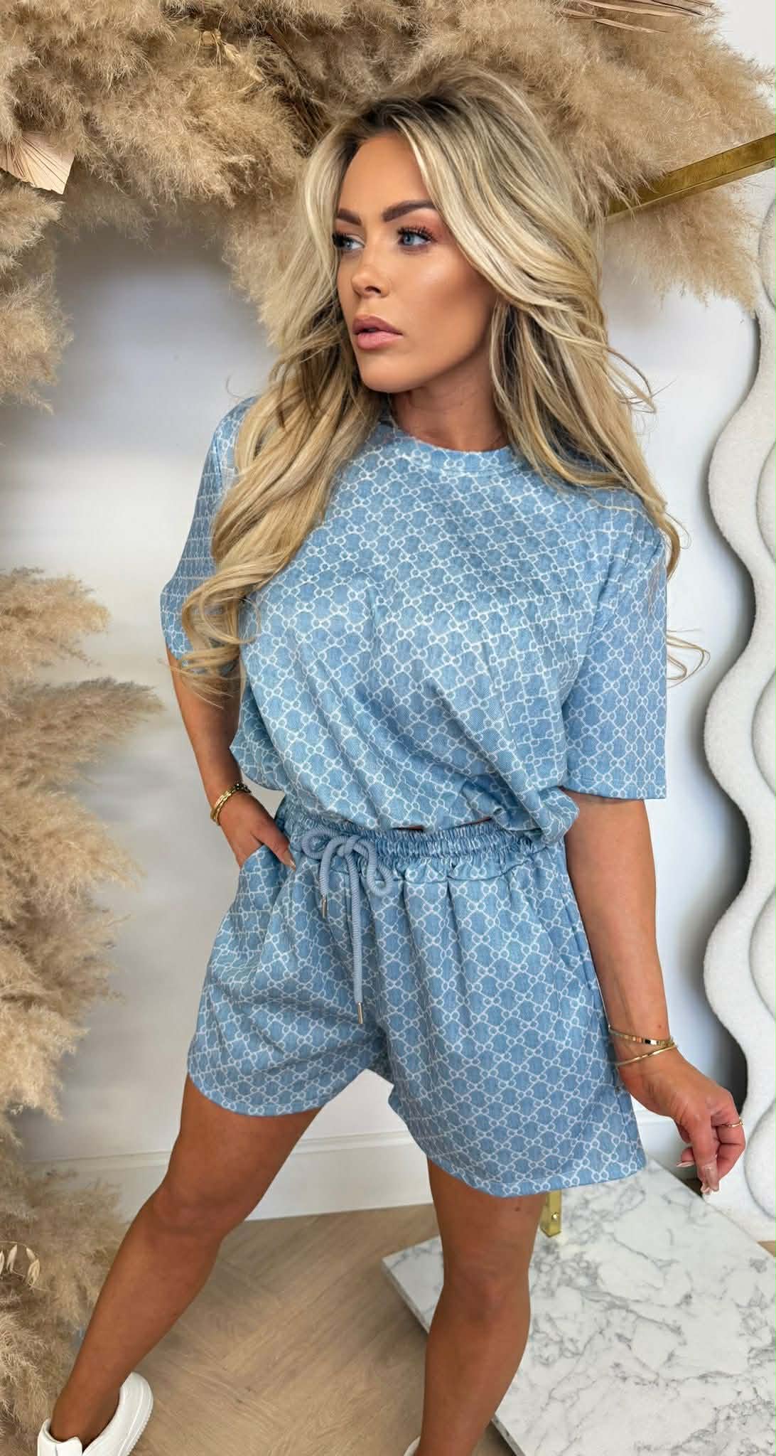 CARDI INSPIRED LOGO SET BLUE