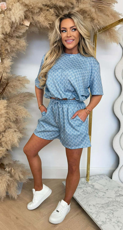 CARDI INSPIRED LOGO SET BLUE