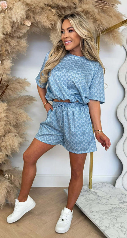 CARDI INSPIRED LOGO SET BLUE