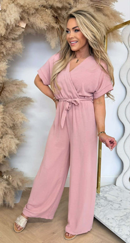 CHEY JUMPSUIT OLDPINK