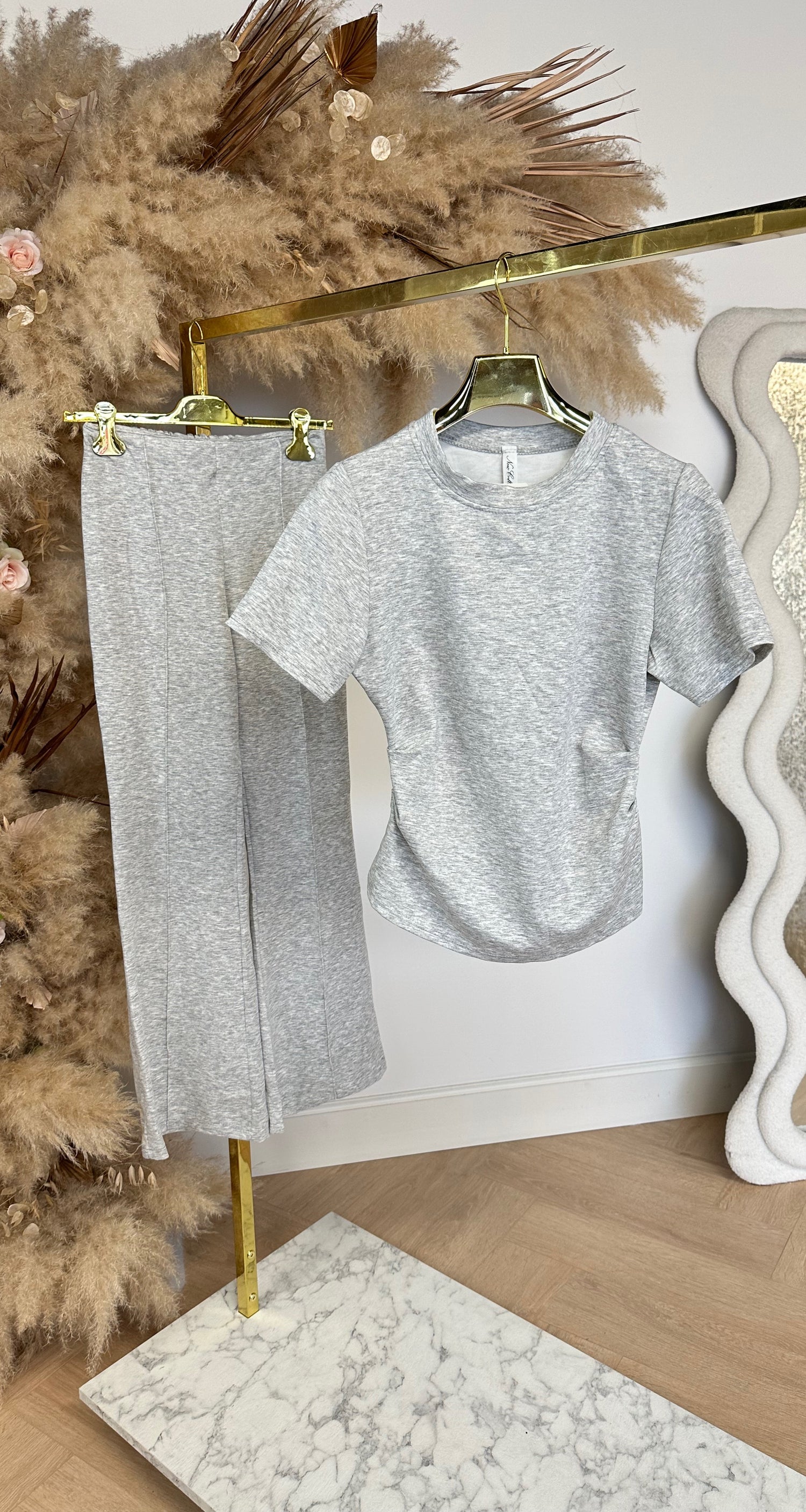 CLASSY SPLIT SET GREY