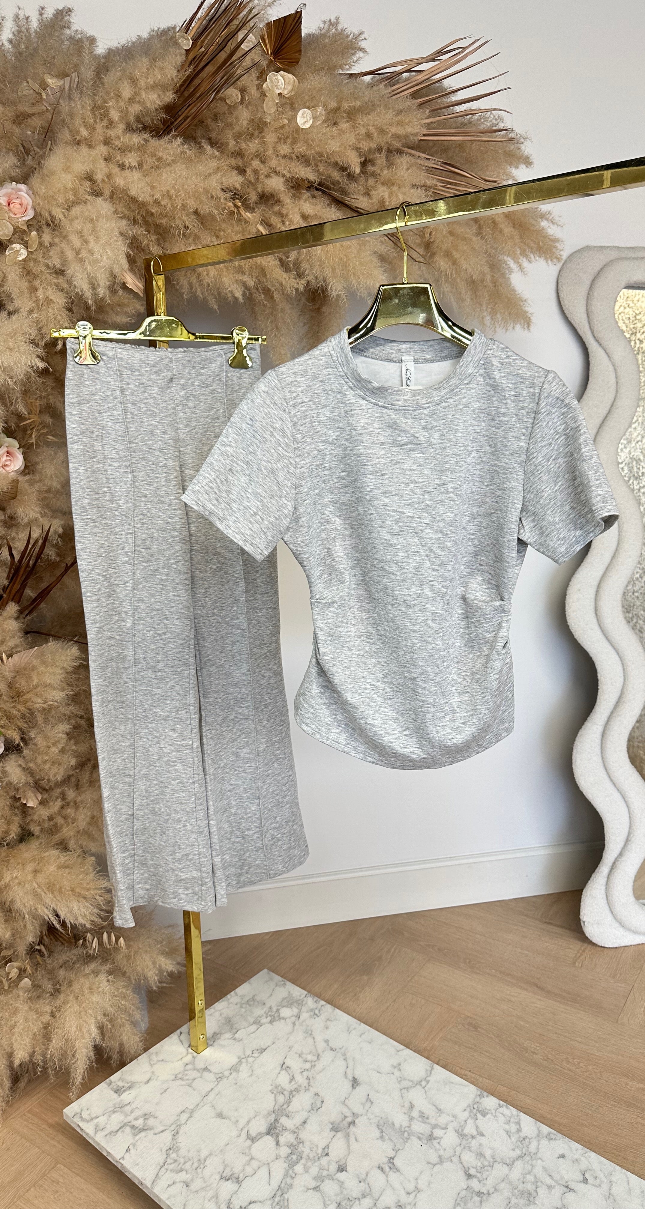 CLASSY SPLIT SET GREY