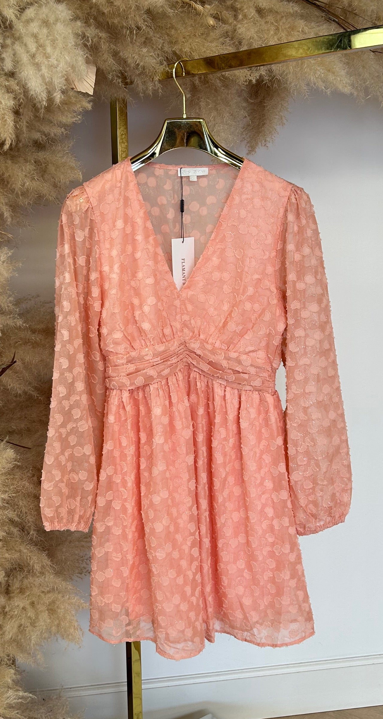 CUTY SHINE DRESS 5430 PEACH