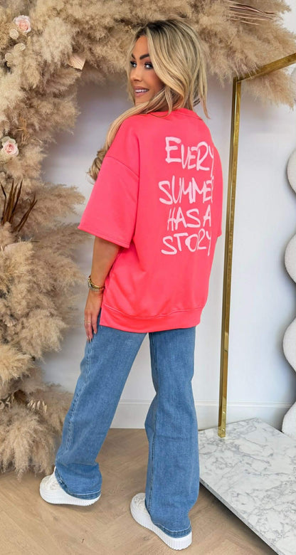 EVERY SUMMER SWEAT/SHIRT 2006 NEONPINK