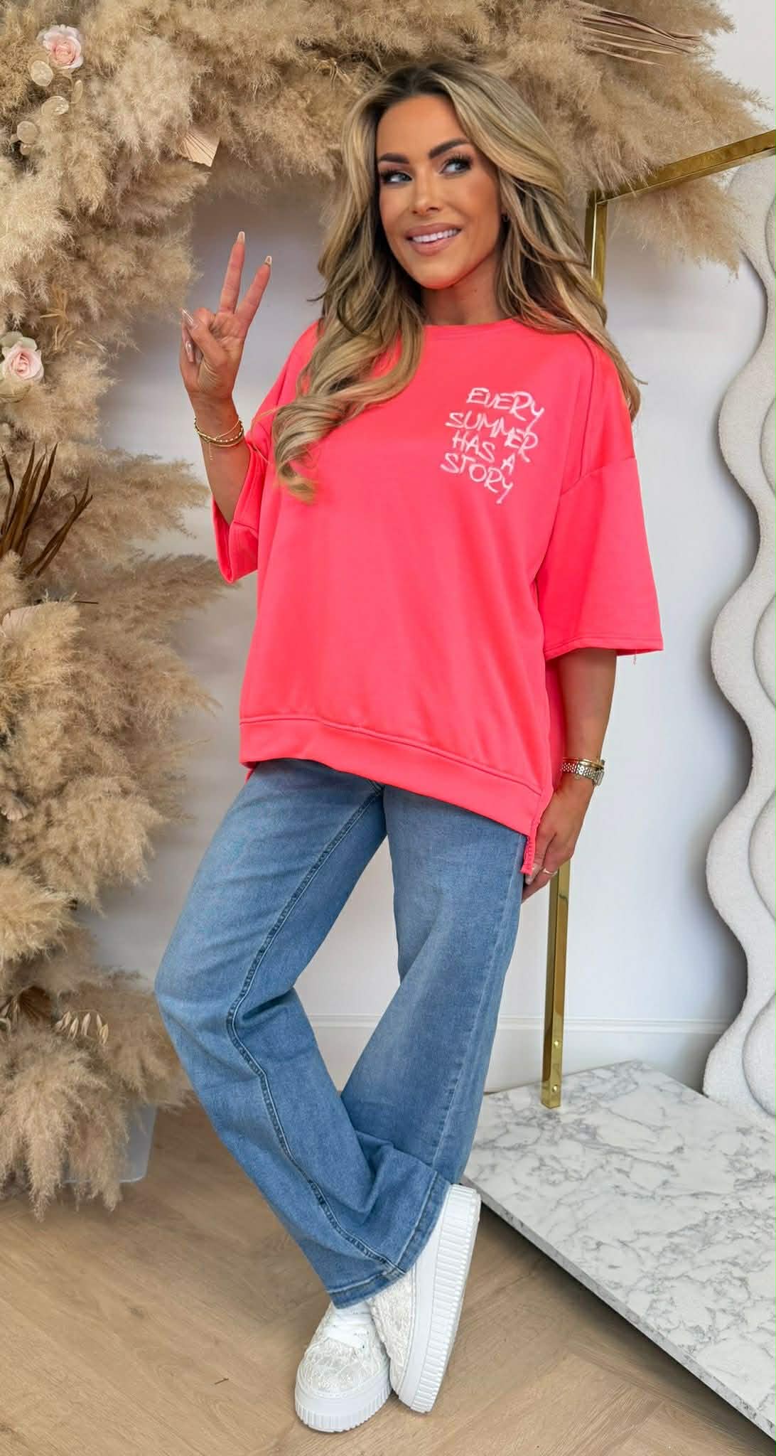 EVERY SUMMER SWEAT/SHIRT 2006 NEONPINK