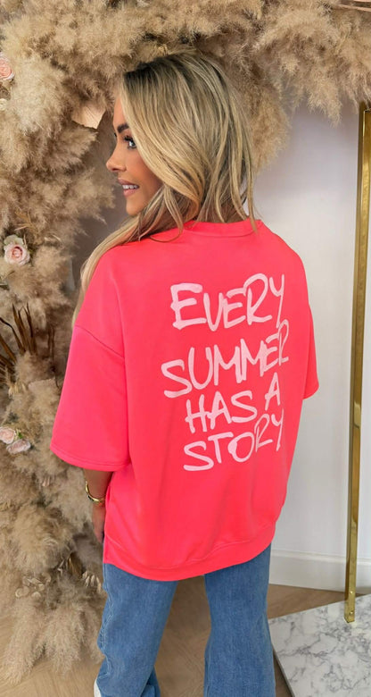 EVERY SUMMER SWEAT/SHIRT 2006 NEONPINK
