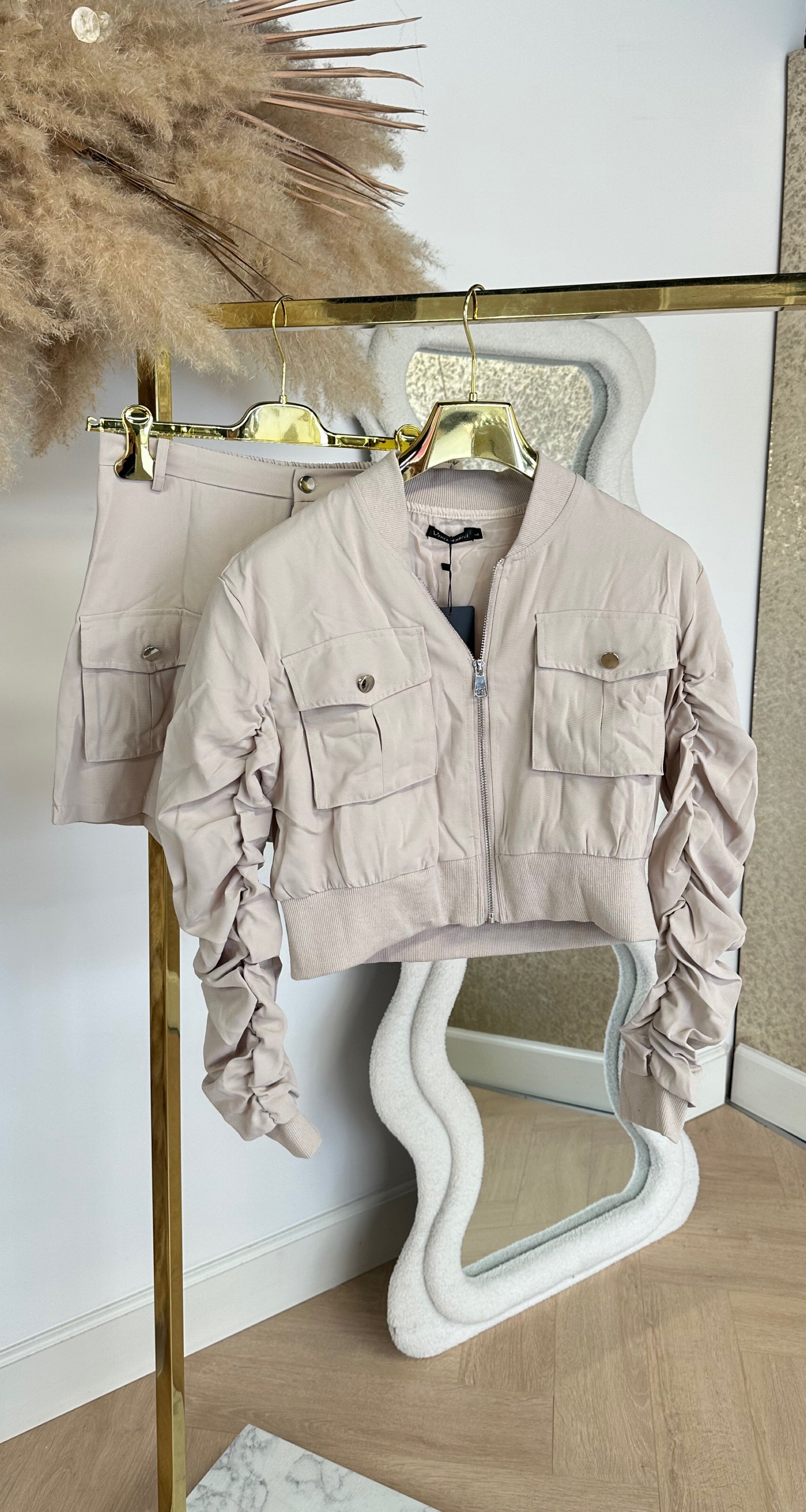FESTIVAL BOMBER SET 6294 BEIGE