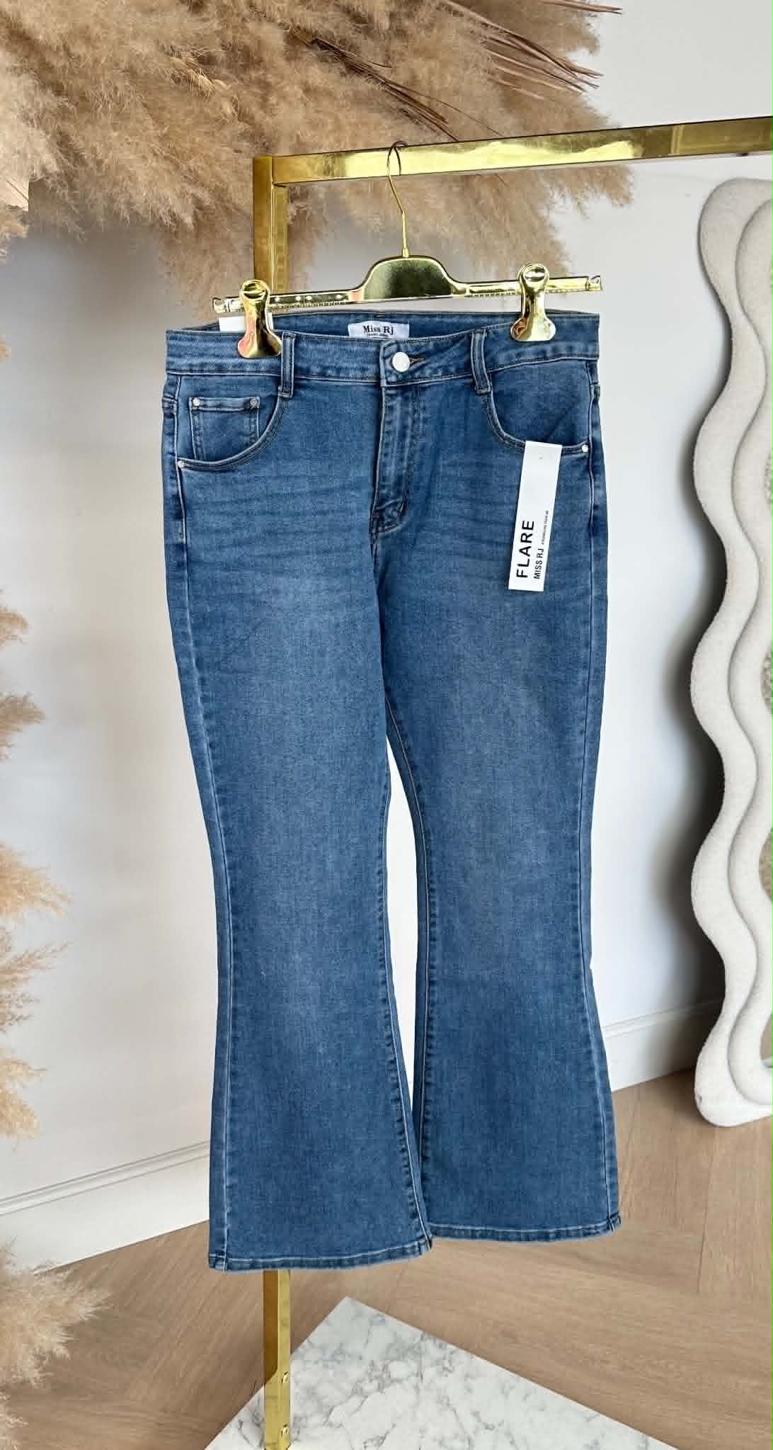 FLARE JEANS 6539 DENIMBLUE
