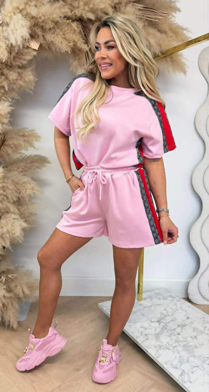 GUC INSPIRED STRIPE SET PINK