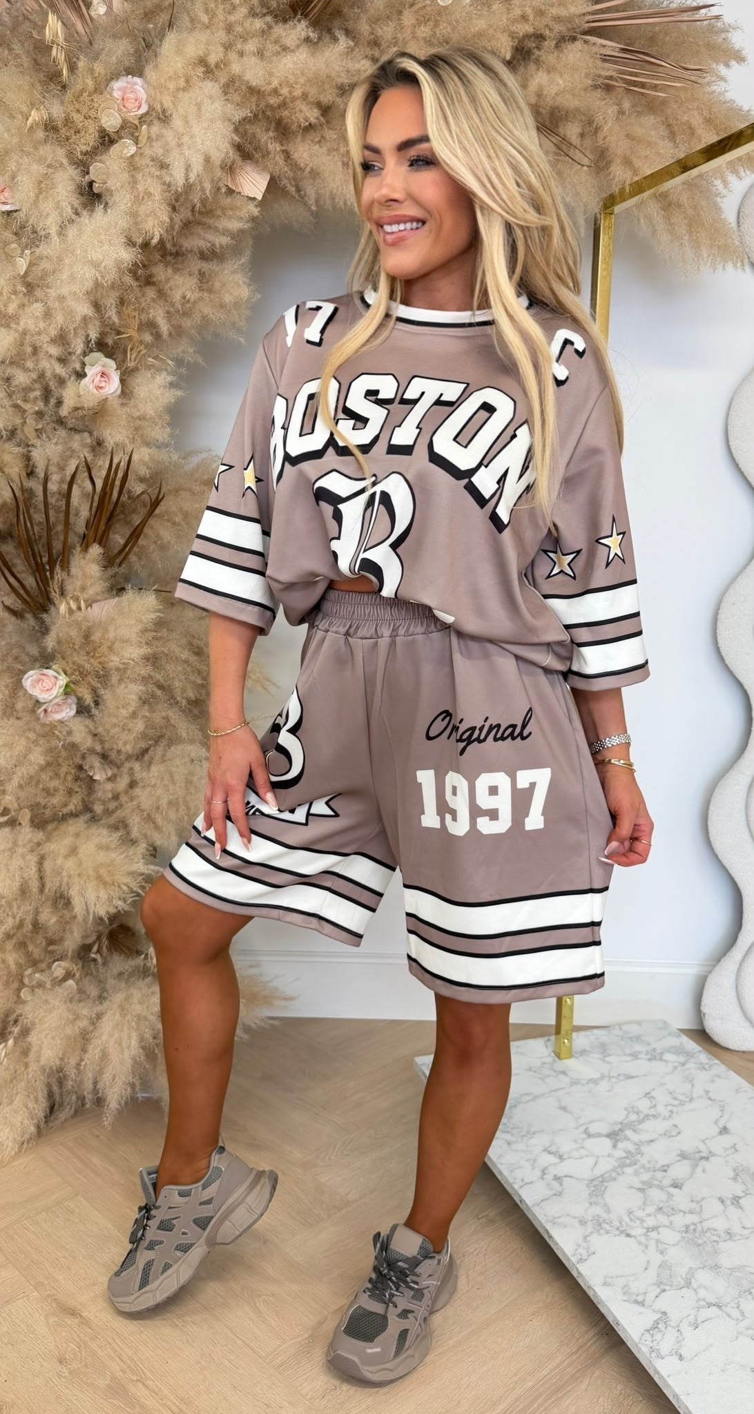 BOSTY STARRY SET TAUPE