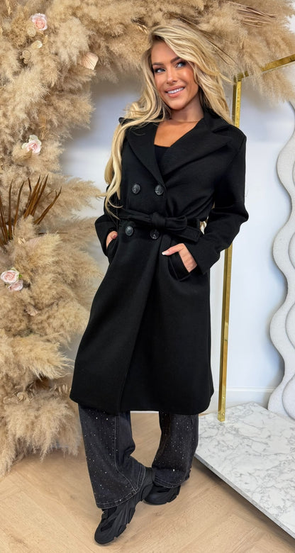 PERFECT STRIK COAT BLACK