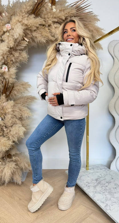 PUFFER MUSTHAVE JACKET 7588 BEIGE