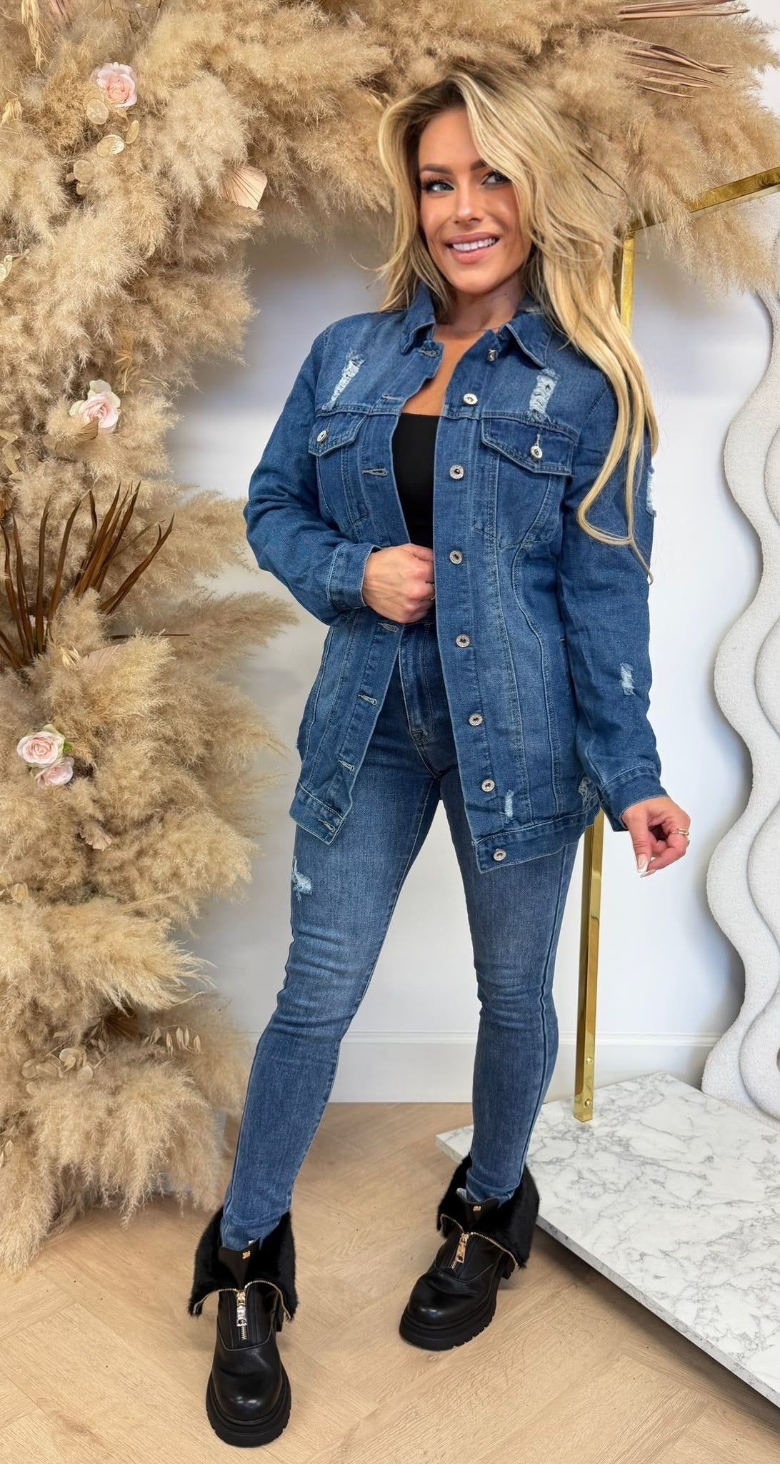 DENIM LUS JACKET 1173 DENIMBLUE
