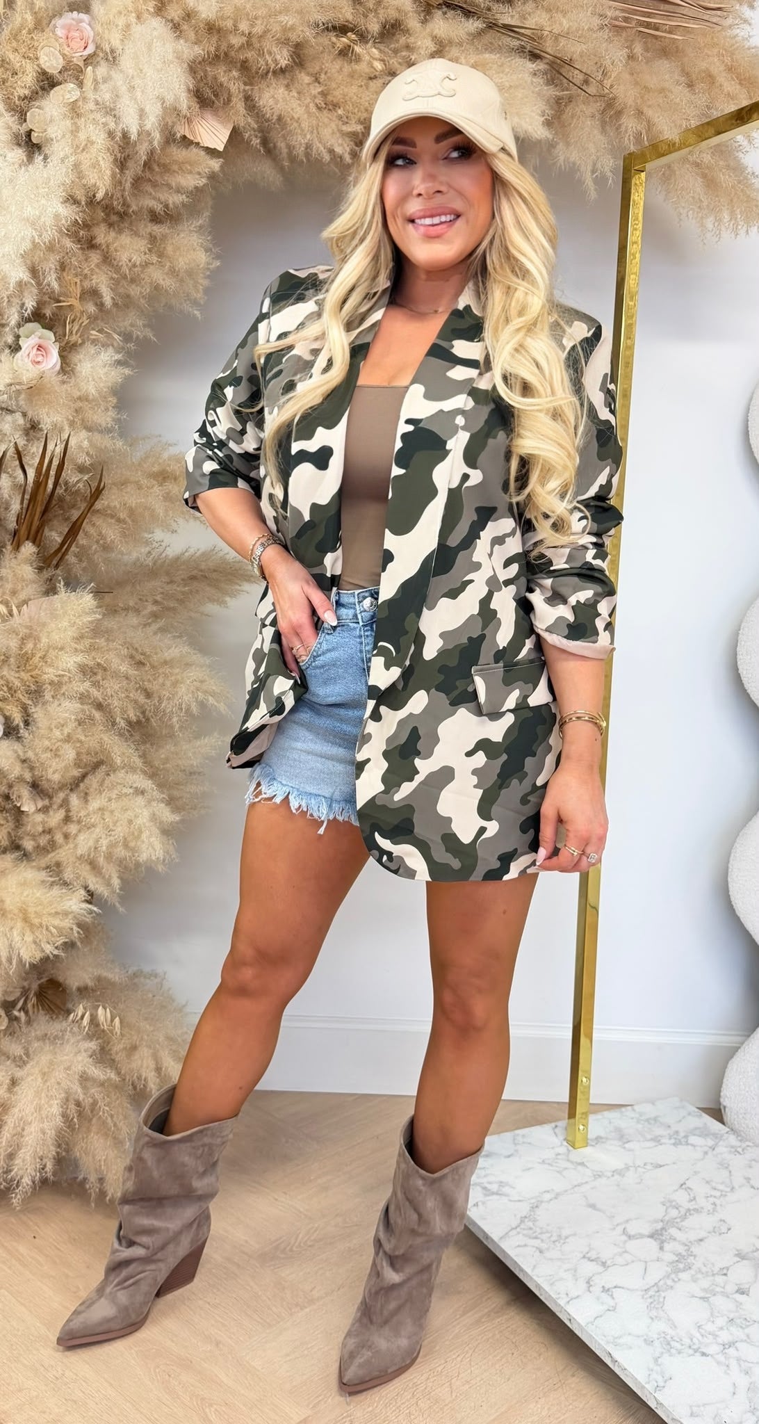 DIDI ARMY BLAZER GREEN