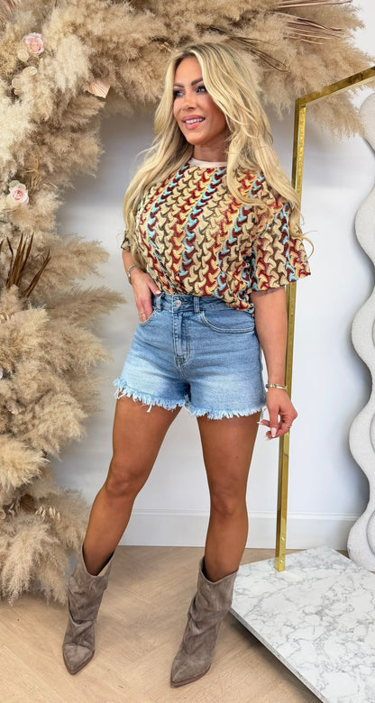MACY WAVE TOP BEIGE