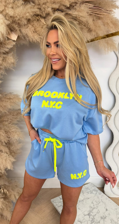 BROOKLYN NYC SET BLUE