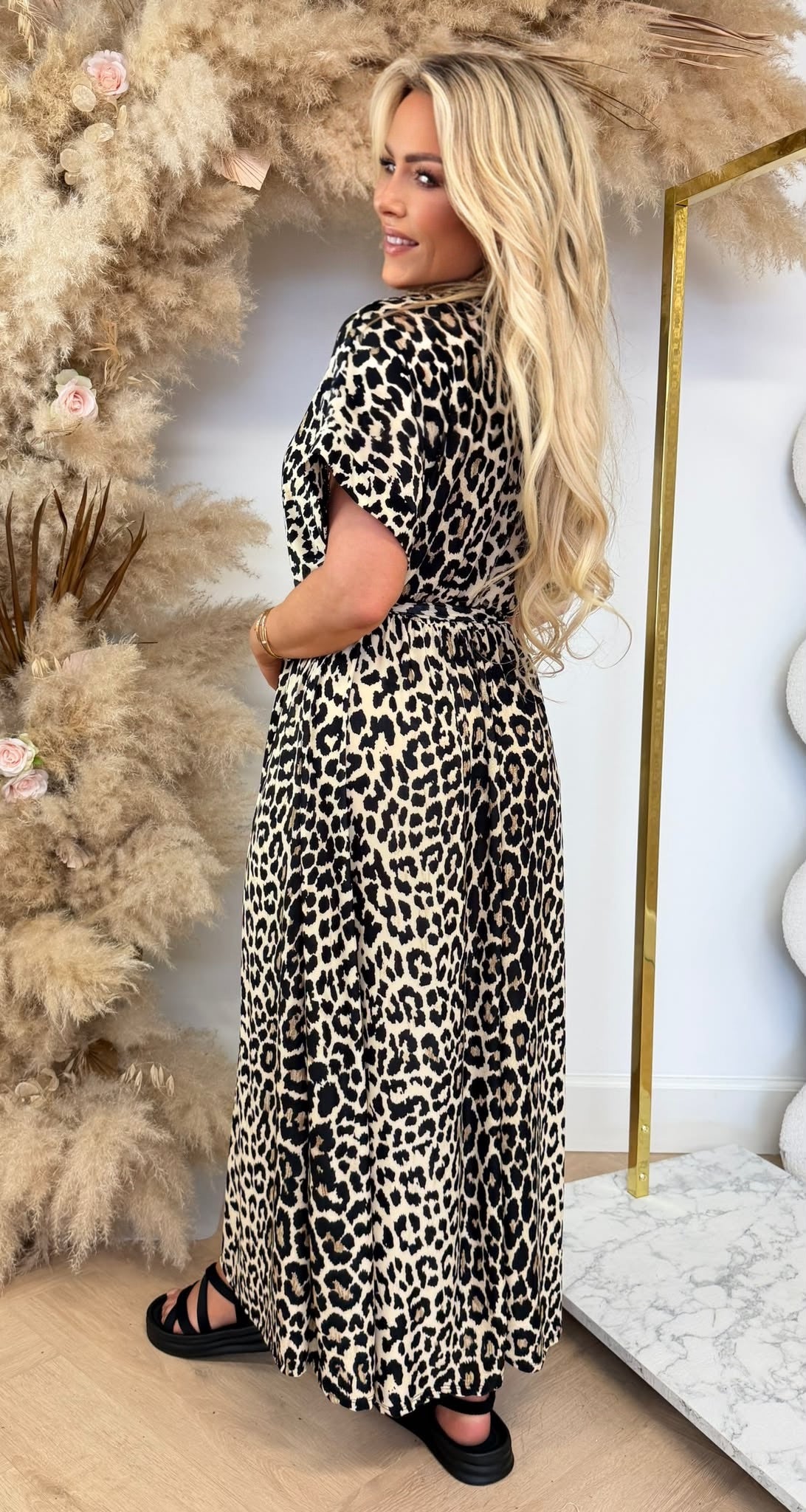 PANTHER TRAVEL LUS DRESS SMALL LEO