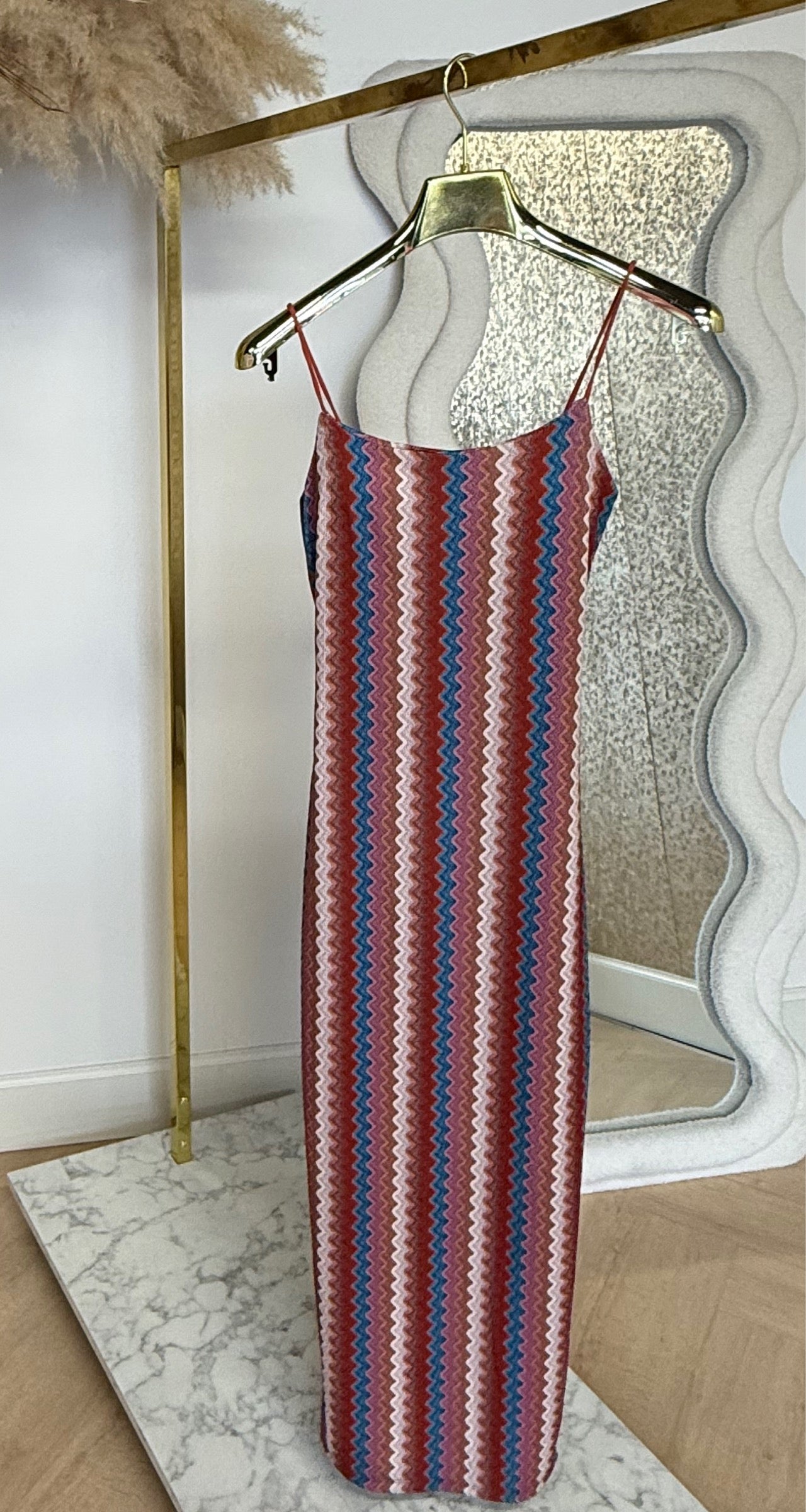 SUMMER ZIGZAG DRESS TERRA
