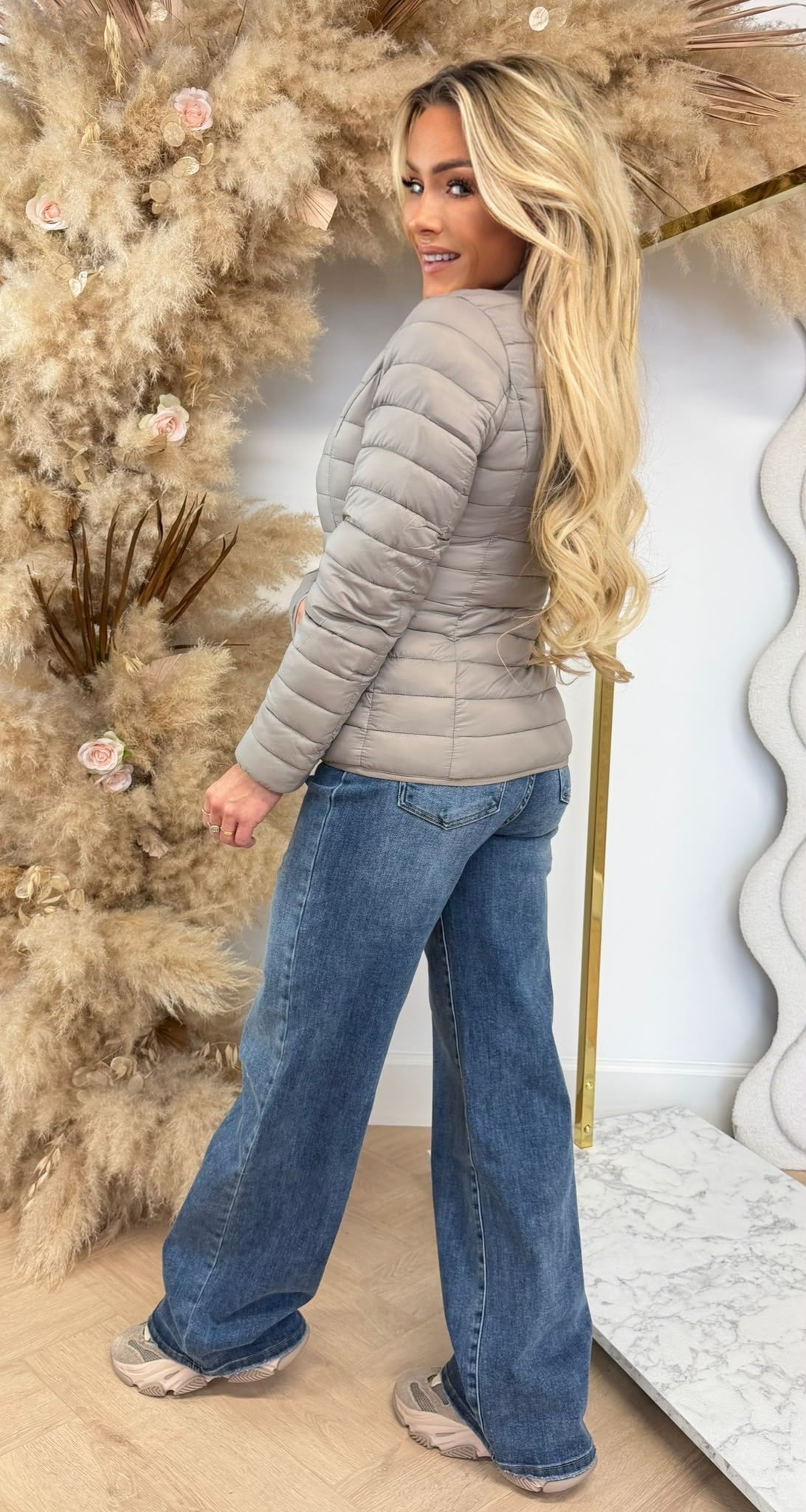 MID SEASON JACKET 703 TAUPE