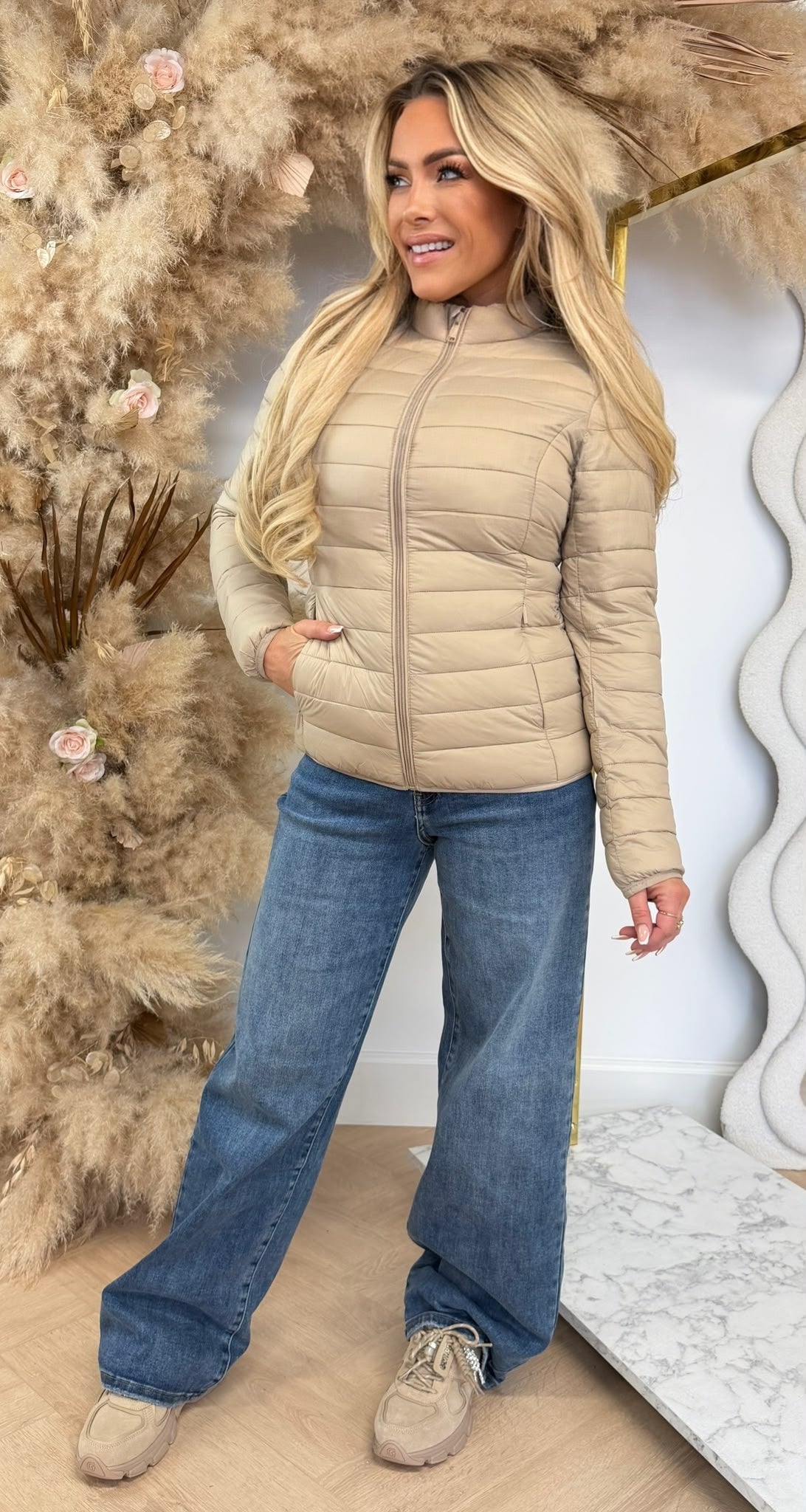 MID SEASON JACKET 703 BEIGE
