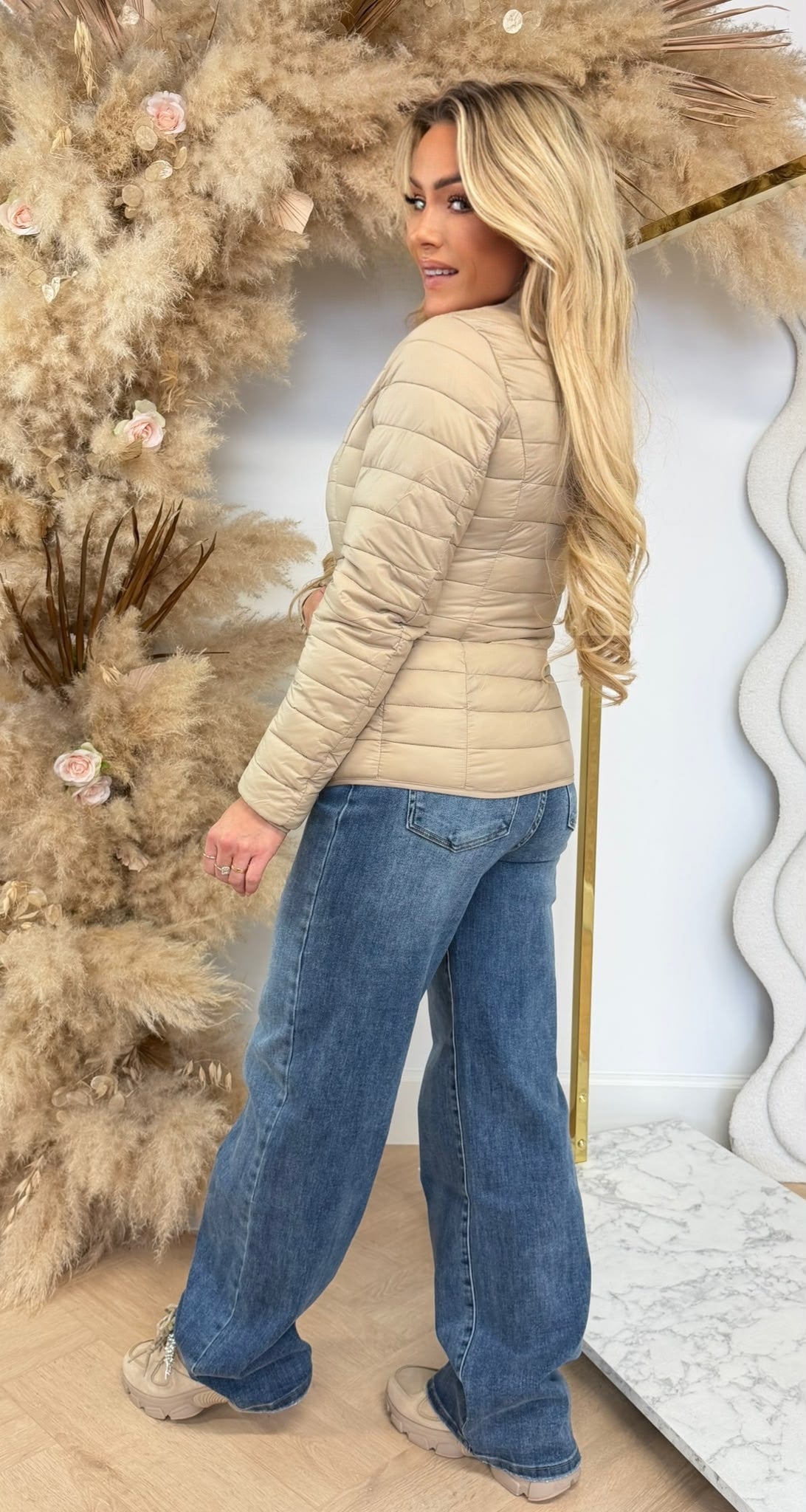 MID SEASON JACKET 703 BEIGE