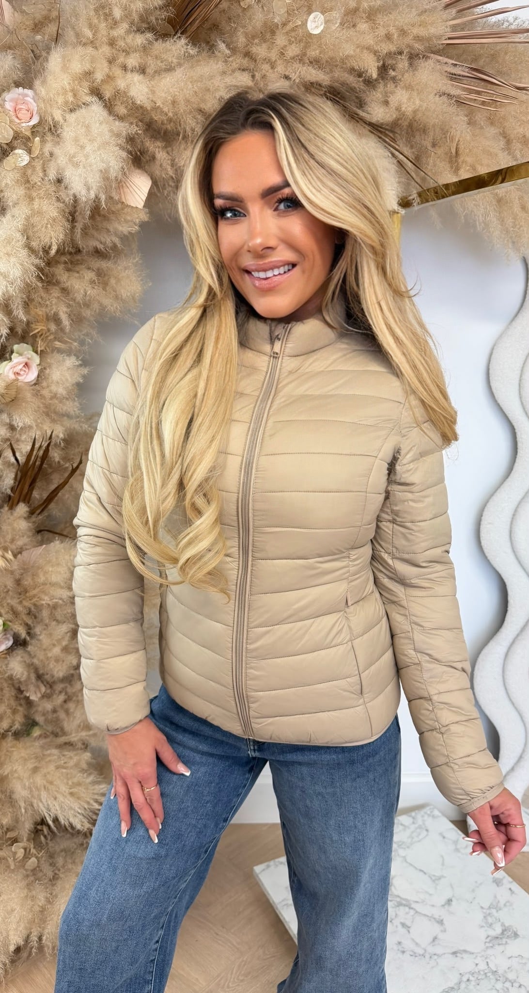 MID SEASON JACKET 703 BEIGE
