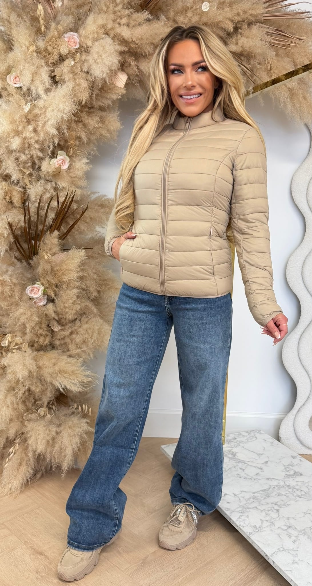MID SEASON JACKET 703 BEIGE