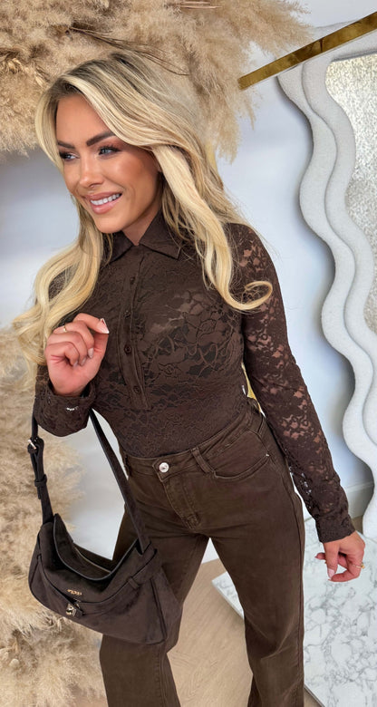 LACY KRAAG BODY 99339 COFFEE