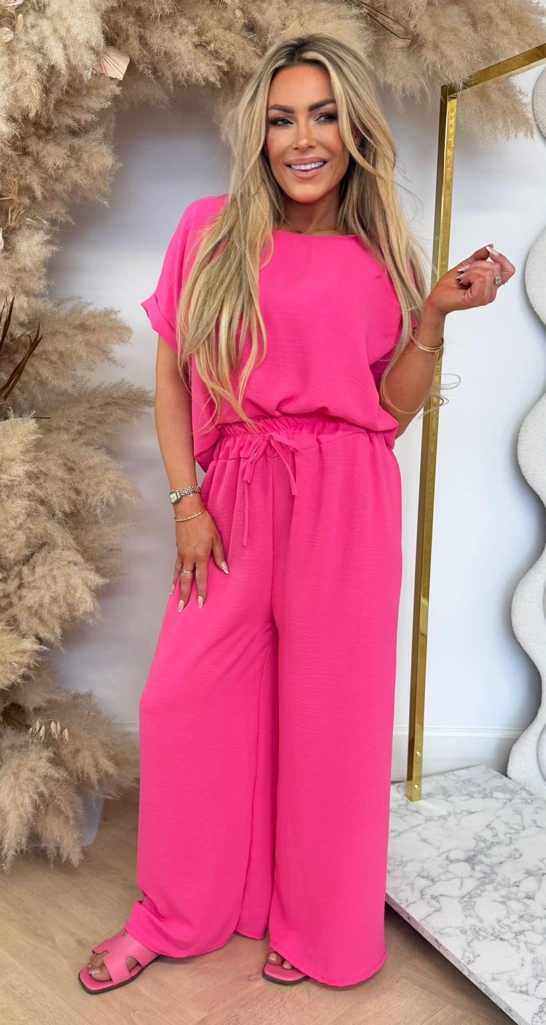 EVERYDAY CO-ORD SET FUCHSIA