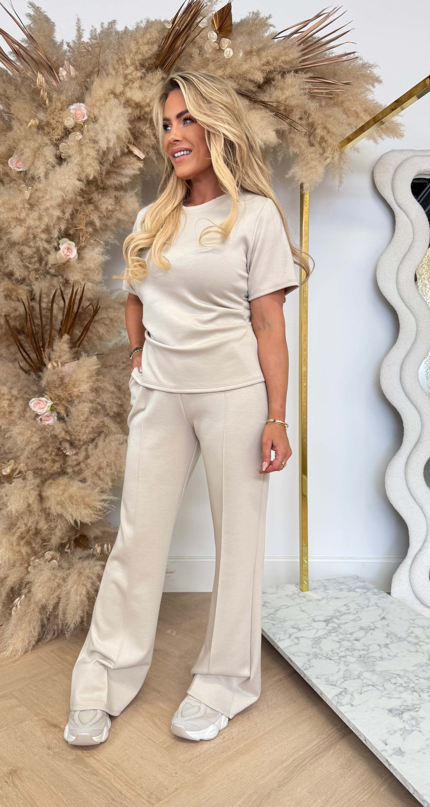 PAMMY TAILLE SET BEIGE