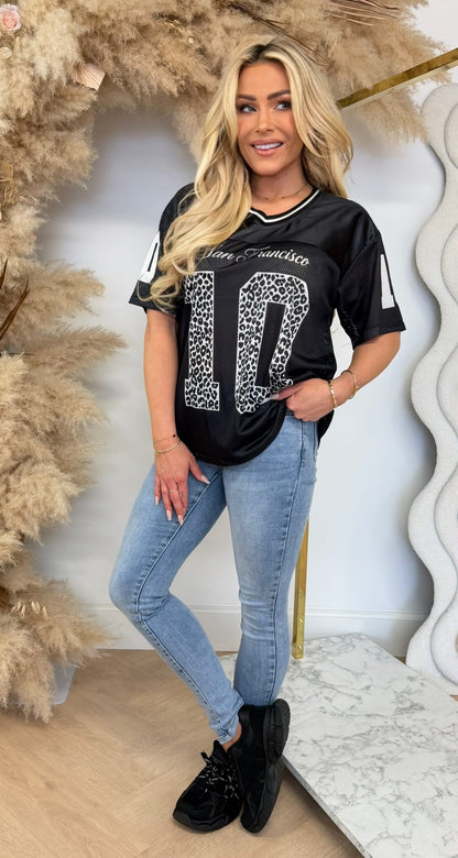 NR10 BASEBALL SHIRT 288 BLACK