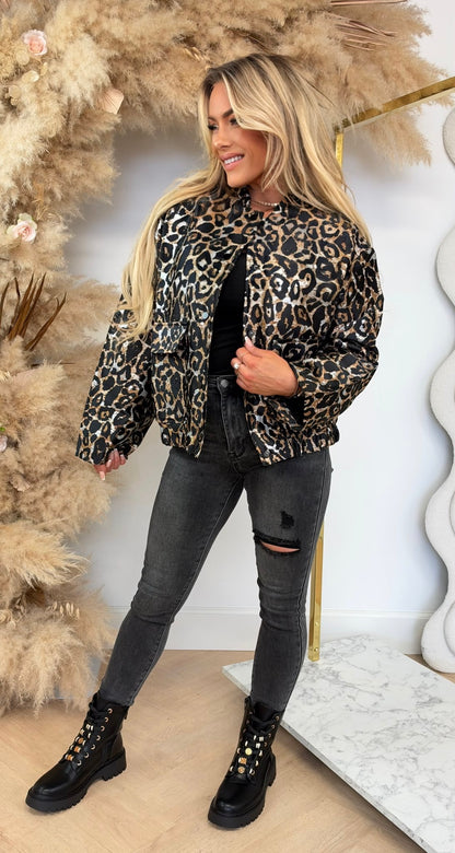 SANDRO ALL LEO JACKET