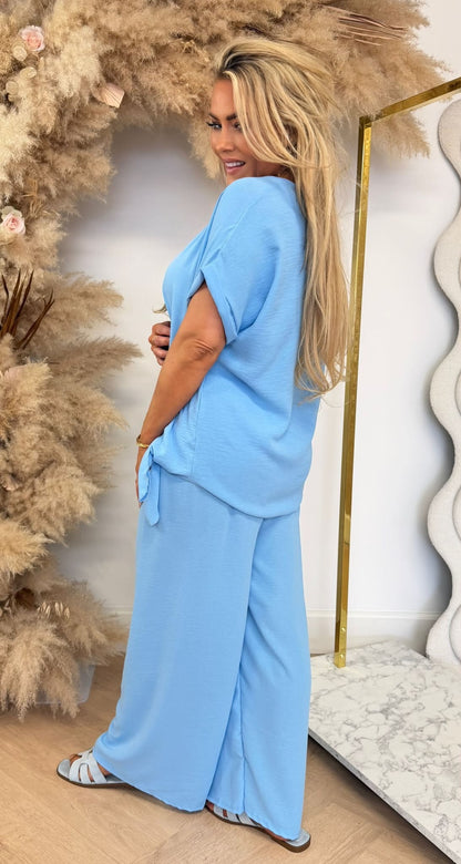 EVERYDAY CO-ORD SET ICEBLUE