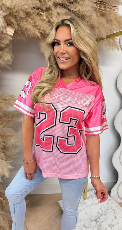NR 23 BASEBALL SHIRT 290 FUCHSIA