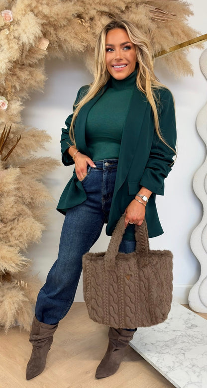 FENNY BLAZER GUCGREEN