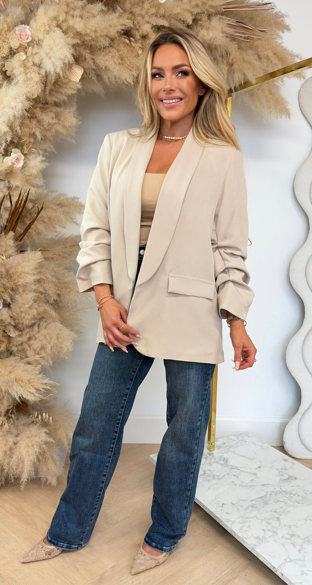 FENNY BLAZER BEIGE