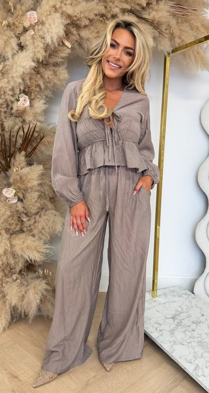 GLANS STRIK SET TAUPE