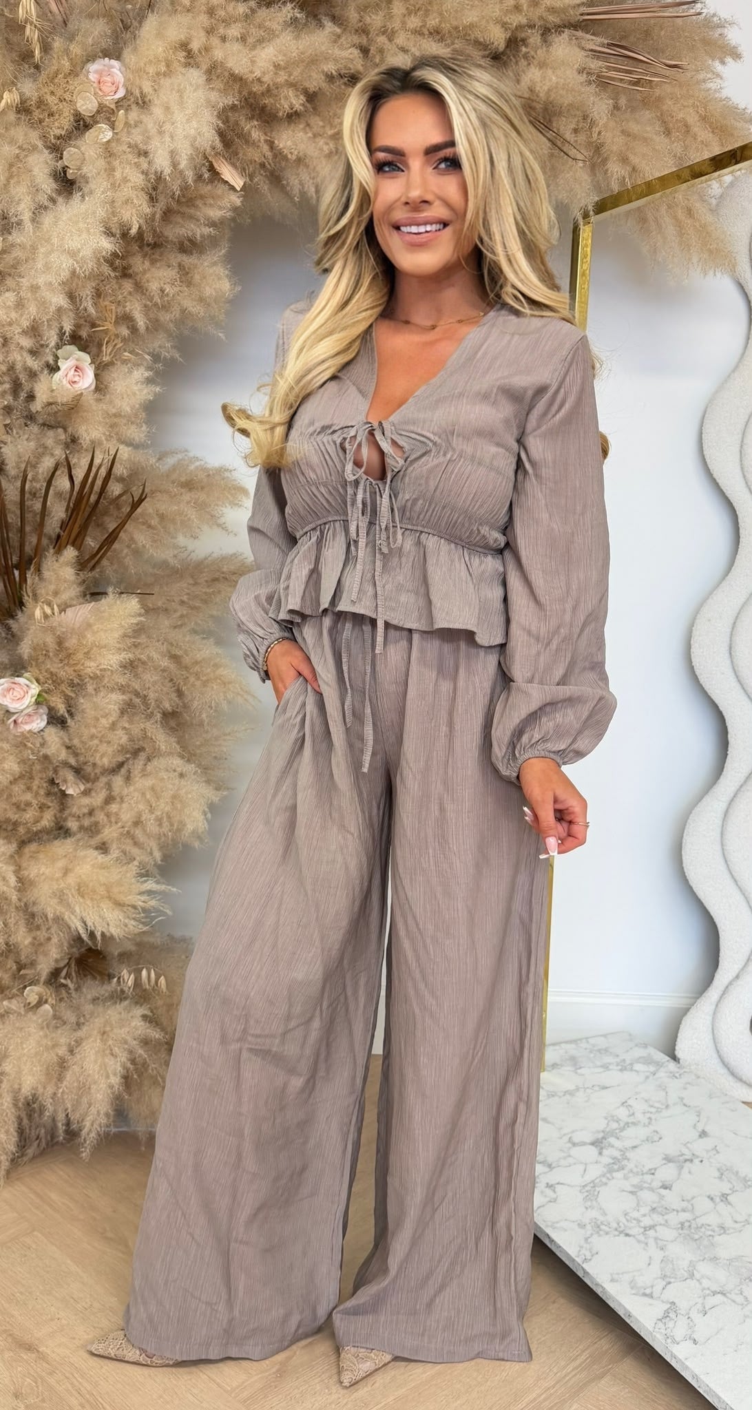 GLANS STRIK SET TAUPE
